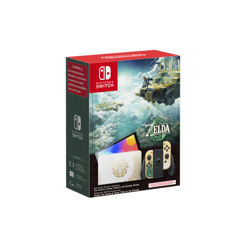 Nintendo Switch (modèle Oled) édition The Legend Of Zelda Tears Of