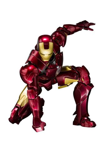 Figurine S.h Figuarts - Iron Man 2 - Iron Man Mark IV Hall Of Armor Set