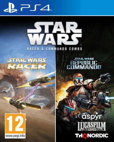 Star Wars Racer And Commando Combo - Occasion