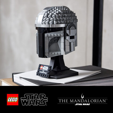 LEGO Star Wars 75328 pas cher, Le casque du Mandalorien