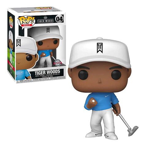 Figurine Funko Pop! N°4 - Golf - Tiger Woods (blue Shirt)