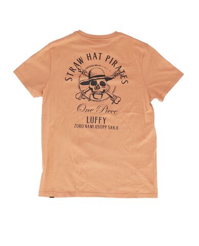 Tshirt - One Piece - Tshirt Manches Courtes Jolly Roger Terracota - Taille Xl