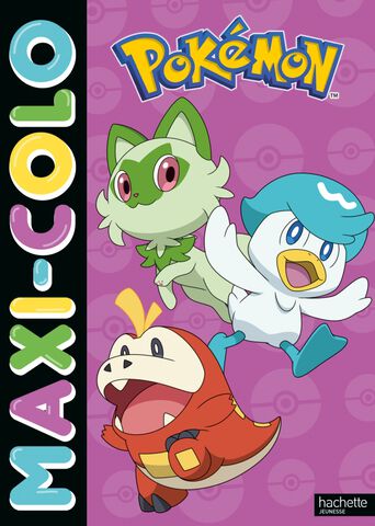 Livre De Coloriages - Pokemon - Maxi-colo