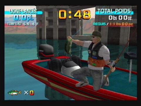Sega Bass Fishing + canne à pêche - Wii - Jeu Occasion Pas Cher - Gamecash