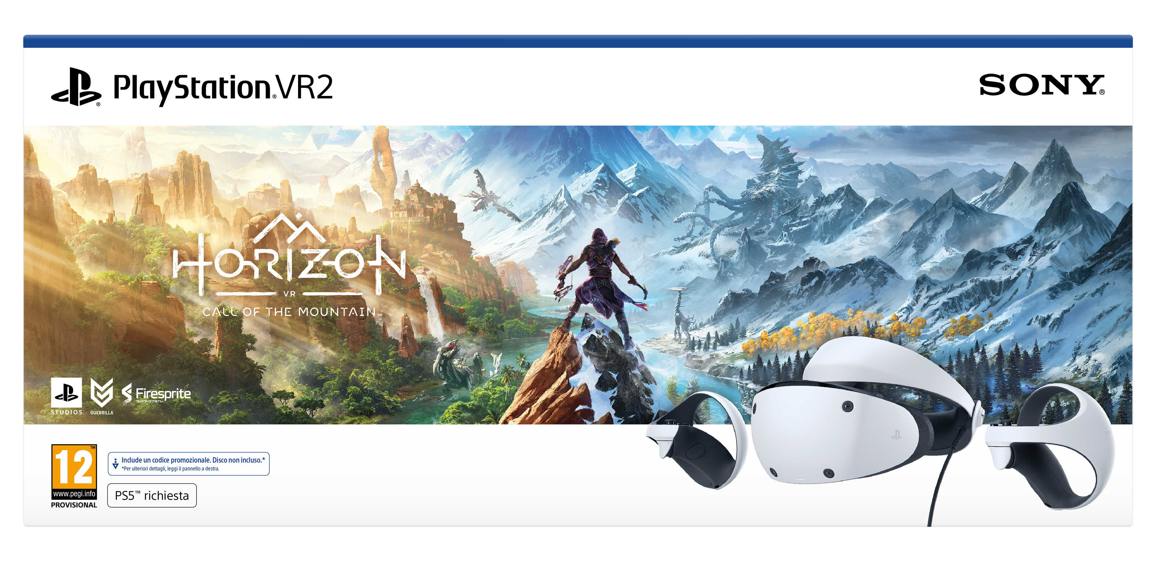 Pack PS5 Horizon + DualSense Blanc + Casque Pulse 3D Blanc